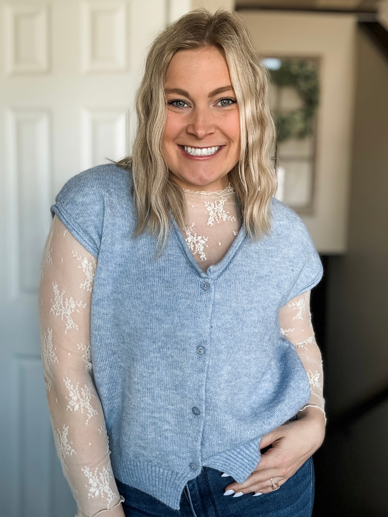 Serenity Raw Edge Cardigan