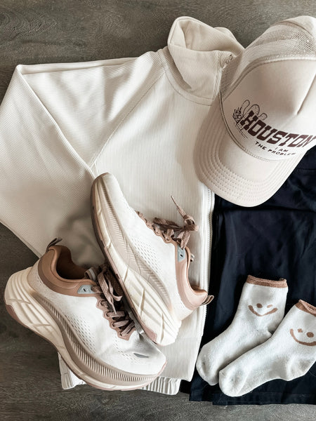 Lucie Ribbed Zip Jacket - SIZE LARGE