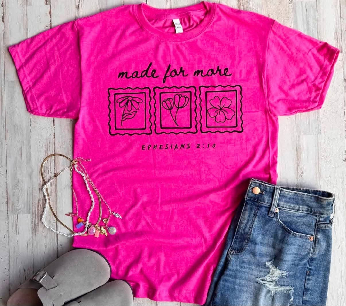 Made For More Graphic Tee - SIZE LARGE