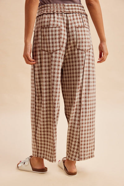 Noa Knit Utility Pant - Mocha