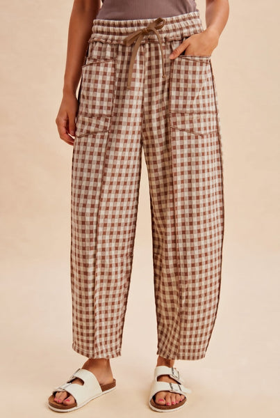 Noa Knit Utility Pant - Mocha