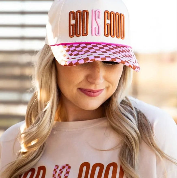 Patchwork Statement Trucker Hats