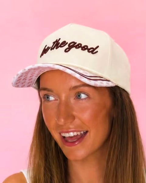 Patchwork Statement Trucker Hats