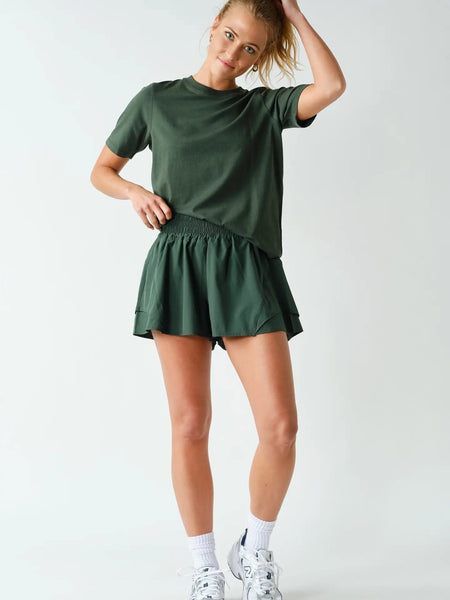 Mayden Boxy Basic Tee - Sycamore