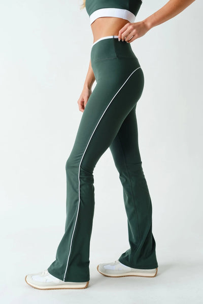 Eveline Flare Pants - Sycamore