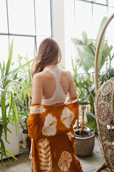 Romy Lace Seamless Bralette - Ivory