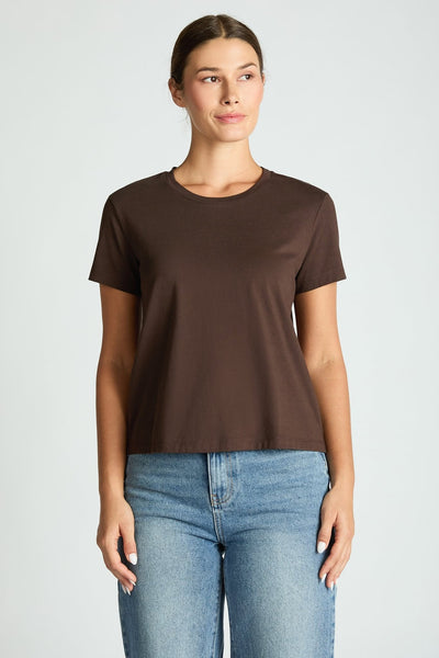 Lennie Basic Tee - Brown