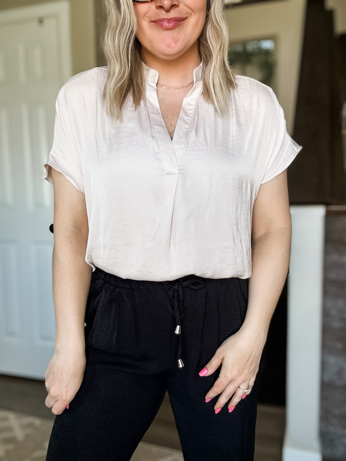 Work To Weekend Smocked Joggers - SIZE XL