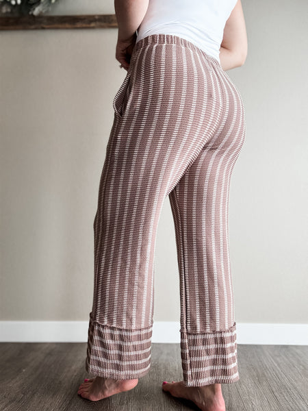 Zahara Ribbed Wide Leg Pant