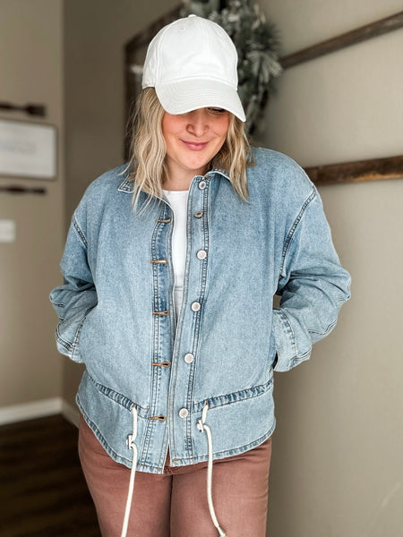 PREORDER Tula Cinched Denim Jacket