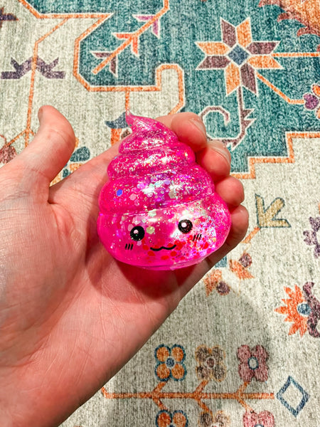 Poop Squishy - Pink