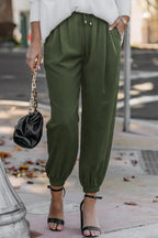 Work To Weekend Smocked Joggers - SIZE XL