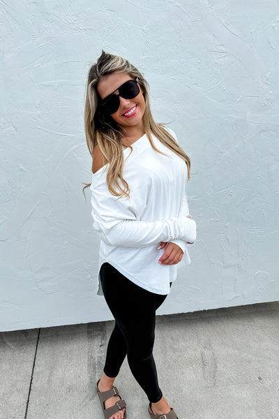 Noelle Athleisure Long Sleeve Top - 3 Color Options