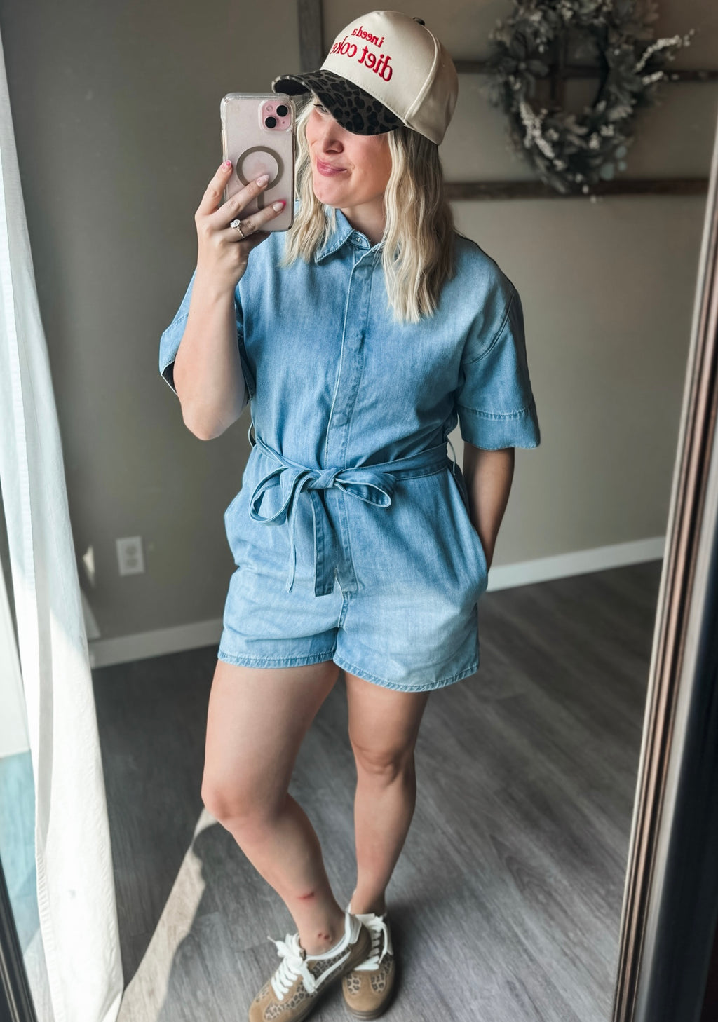 Wylie Denim Romper