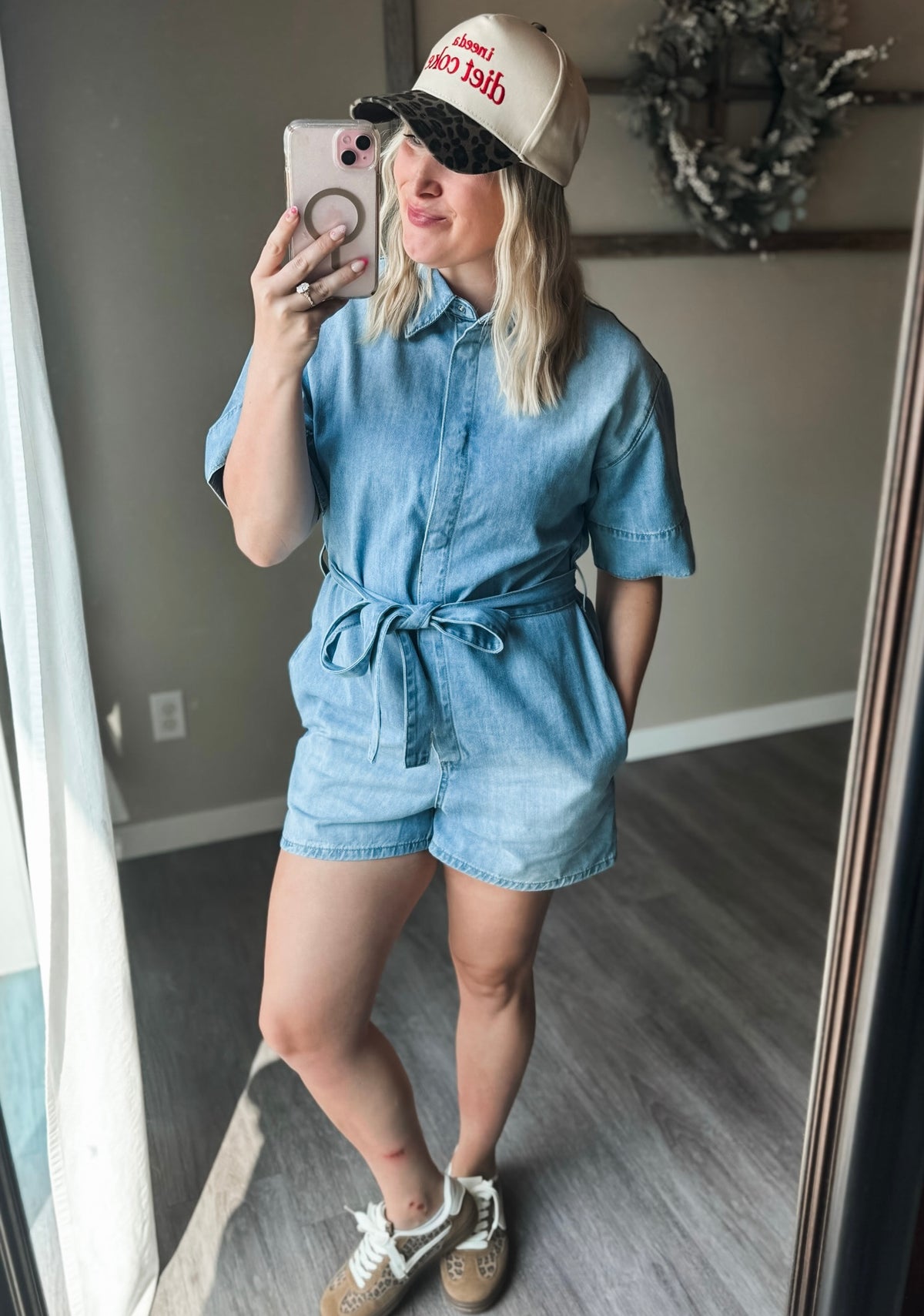 Wylie Denim Romper