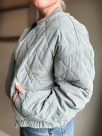 Vinny Corduroy Bomber Jacket