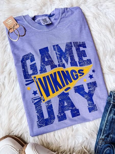 Retro Vikings Graphic Tees