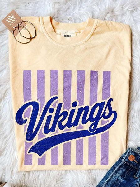 Retro Vikings Graphic Tees