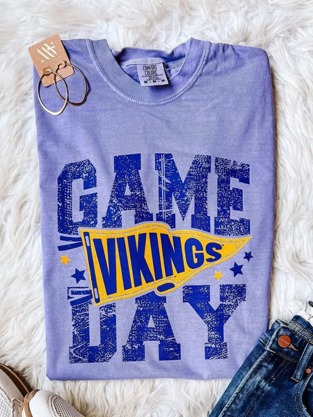 Retro Vikings Graphic Tees