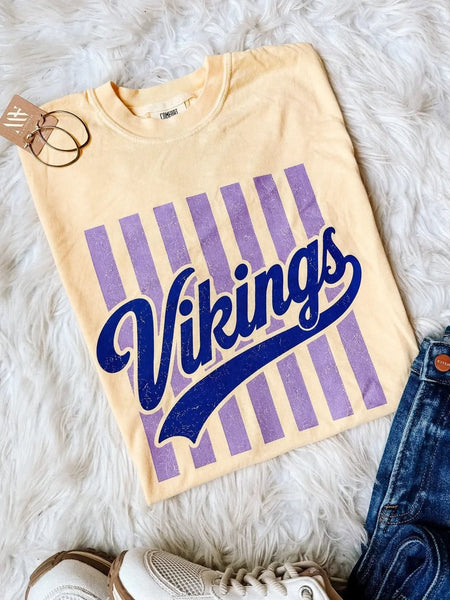Retro Vikings Graphic Tees