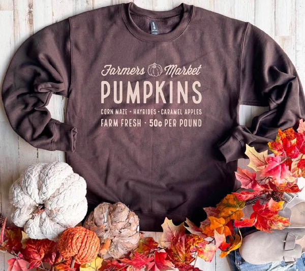 Farmers Market Graphic Sweatshirt