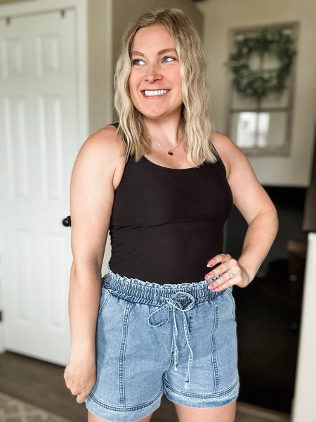 PREORDER Sinclair Smocked Waist Shorts