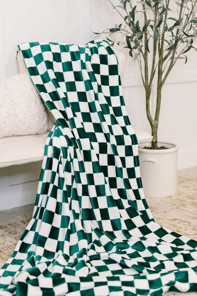 PREORDER Checkboard Super Soft Blanket