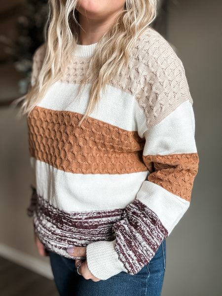 Morgan Bold Stripe Sweater