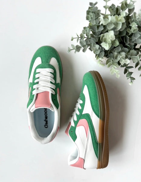 Giana Sneakers - Emerald Green