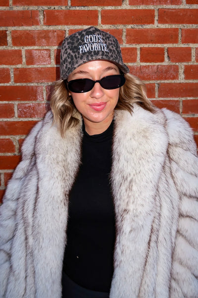 God's Favorite Leopard Hat