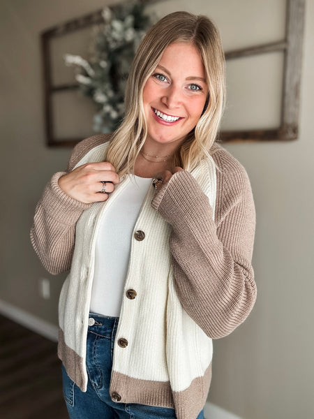 PREORDER Weston Varsity Knit Cardigan