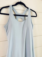 All Star Romper Dress - Pastel Blue - SIZE LARGE