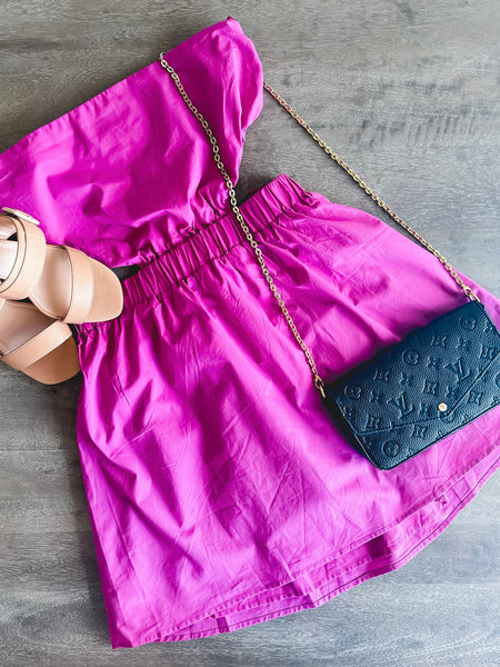 Marion Magenta Stunner Dress