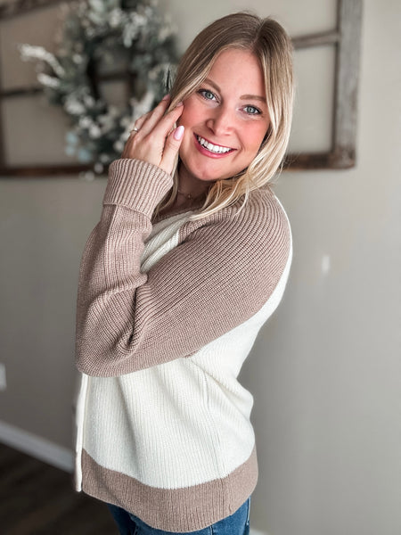 PREORDER Weston Varsity Knit Cardigan