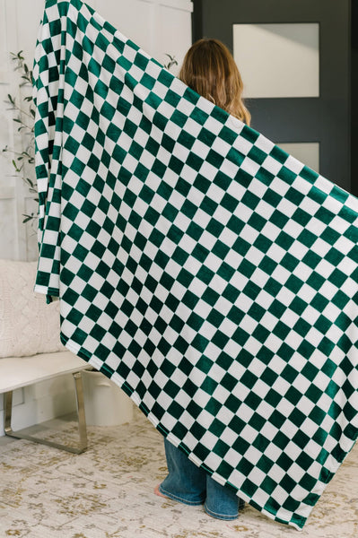 PREORDER Checkboard Super Soft Blanket