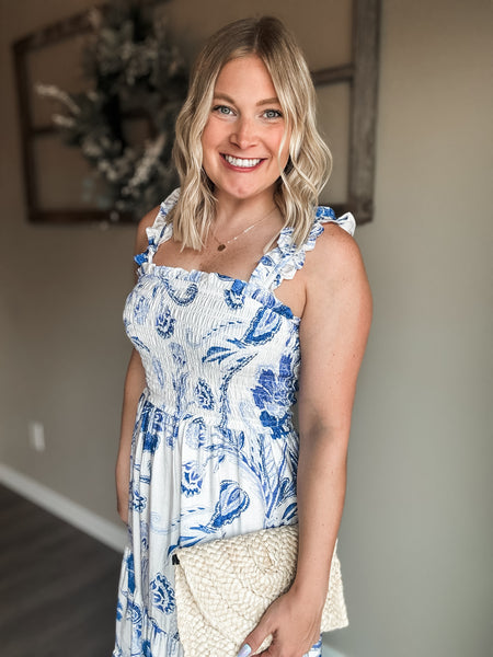 Julietta Floral Midi Dress