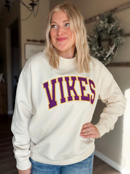 PREORDER Minnesota Retro Embroidered Mockneck