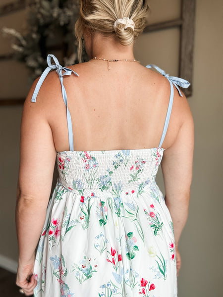 PREORDER Wisteria Lane Floral Dress