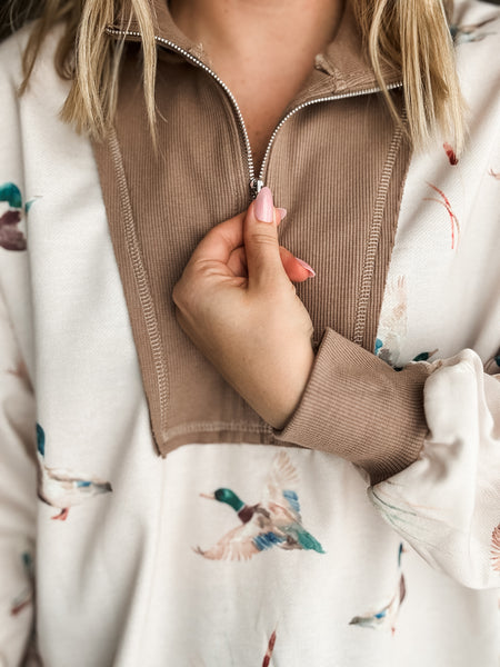 PREORDER Dawson Mallard Half Zip Pullover
