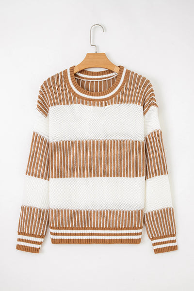 Clarke Two Tone Stripe Sweater