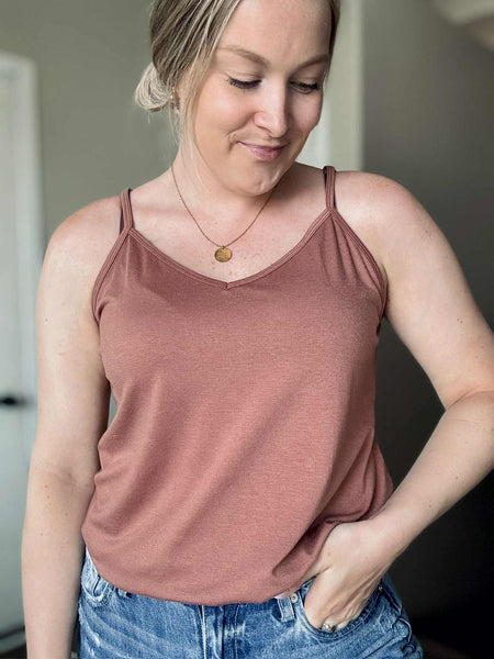 Parker V-Neck Tunic Tank