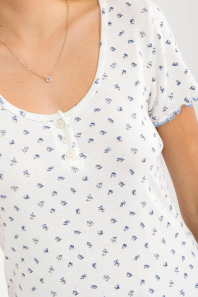 Deliah Ditsy Floral Top