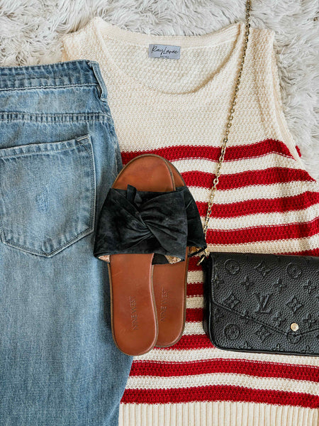 Marina Knit Tank - SIZE MEDIUM