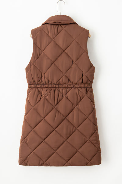 Suni Long Puffer Vest