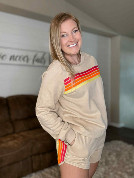 Sundaze Two Piece Lounge Set - SIZE 3XL