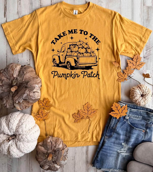 Take Me To The Pumpkin Patch Graphic Tee