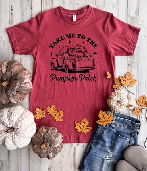 Take Me To The Pumpkin Patch Graphic Tee