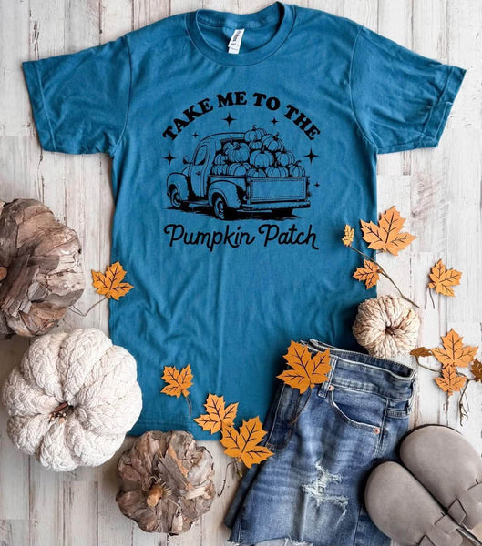 Take Me To The Pumpkin Patch Graphic Tee