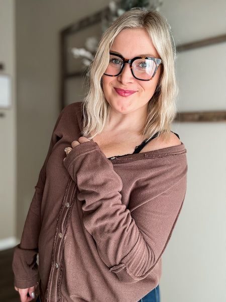 Brenna V Neck Cardigan