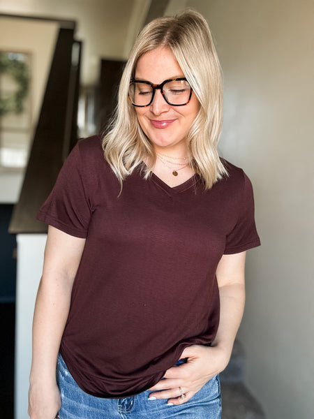 Best Basic Tee - Chocolate